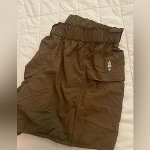 Free People In the Wild Shorts, color Tea leaves, size medium